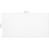  Zaštita za stol prozirna 180 x 90 cm 1,6 mm PVC | Eponuda.ba