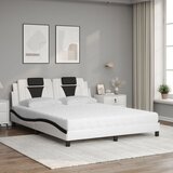 Krevet Viana s madracem bijeli 160x200 cm od umjetne kože | Eponuda.com