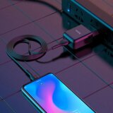 hoco. pametni hiÅ¡ni polnilec N2 z USB vtiÄem in s polnilnim kablom Type C 2,1A 10,5W - Ärn | Shoptok.si