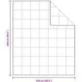  Zimska pokrivača Bijelo 240 x 220 cm Perje | shoptok.hr