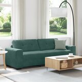 vidaXL Žamet temno zelena Žametna tkanina s trdnim lesenim okvirjem | Shoptok.si