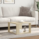  Stolić za kavu boja hrasta 51,5x51,5x30 cm konstruirano drvo | Eponuda.com