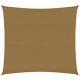 vidaXL Senčno jadro 160 g/m² taupe 2,5x2,5 m HDPE Cene