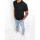 DStreet Men's black polo shirt PX0512 | shoptok.hr