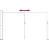  Zložljivo stransko senčilo Antracit 300 x 180 cm Poliester, (5000247988) | Shoptok.si