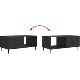  Kava Stol Crna 90 x 50 x 40 cm Konstruirano drvo | shoptok.hr