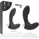 Addicted Toys BLACK RECHARGEABLE PROSTHETIC VIBRATOR