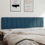  Jastuk za uzglavlje Hanko plavi 200 cm baršunasti | shoptok.hr
