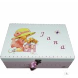  Kutija uspomena personalizirana imenom - poklon za rođenje, krštenje ili rođendan djeteta - 18. 20x30x10cm - 15455 | Eponuda.ba