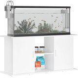  Stalak za akvarij bijeli 121 x 41 x 58 cm od konstruiranog drva | shoptok.hr