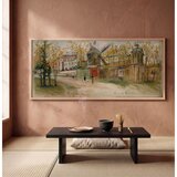 Wallxpert uramljena MDF slika ARTSNTMDL3, vetrenjača na Monmartru u jesen, 50 x 120 cm Cene