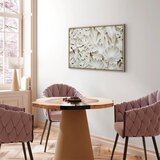  Slika - Ceramic Leaves (1 Part) Wide 120x80 U prirodnom drvenom okviru | shoptok.hr