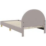  Krevet za djecu s uzglavljem Svjetlosiva 80 x 200 cm Bouclé | Shoptok.si