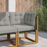  Zunanja blazina za kavč 3 pcs Siva Poliester, (5000202440) | Shoptok.si