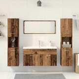  5-dijelni set kupaonskog namještaja od starog drveta | shoptok.hr