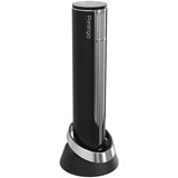 Prestigio Maggiore, smart wine opener, 100% automatic, opens up to 70 bottles without recharging, foil cutter included, premium design, 480mAh battery, Dimensions D 48*H228mm, black + silver color. | shoptok.hr