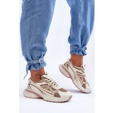 Boto Women's Lace-Up Sports Shoes Beige Emare | shoptok.hr