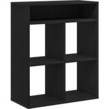 Ormarić za knjige crni 66x31x80 cm od konstruiranog drva | Eponuda.com