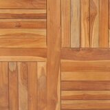 vidaXL Stolna ploča od masivne tikovine četvrtasta 90 x 90 x 2 5 cm | shoptok.hr