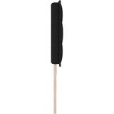  LED glava kreveta S LED lampica Crna 180 cm Poliester - Crna 180 cm Nizak uzglavlju | shoptok.hr