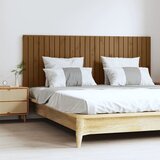Zidno uzglavlje boja meda 166x3x60 cm masivna borovina | Eponuda.com