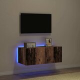 TV zidni ormar Staro drvo 80 x 35 x 31 cm Konstruirano drvo | Eponuda.com
