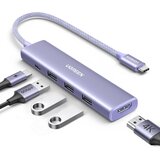 Ugreen Revodok USB-C Hub 5-v-1, 100W PD, vijola | Shoptok.si