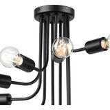  Plafonski luster TRINITY 10xE27/15W/230V, crne boje | Eponuda.com