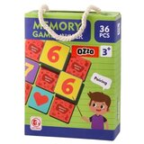 Ozzo Smart card, edukativna igra, memorija, brojevi, 36 delova Cene