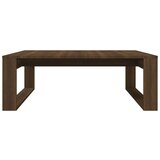  Stolić za kavu boja hrasta 100x100x35 cm od konstruiranog drva | shoptok.hr