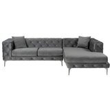 Atelier Del Sofa ugaona garnitura como eco right anthracite
