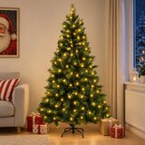  Umjetno božićno drvce s nogom 300 LED lampica | shoptok.hr