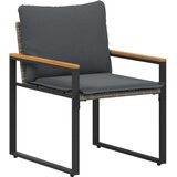  Kompleti pohištva z blazino 3 pcs Siva in temno siva Ratan, (5000301168) | Shoptok.si