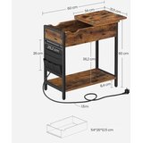  Pomoćni Stol - Rustikalno Smeđa | shoptok.hr