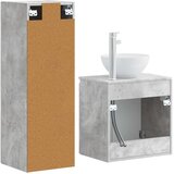  Set namještaja za kupaonicu 2 kom. Betonska siva 33 x 34,5 x 100 cm | Shoptok.si