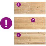  Okenske police 2 kosa neobdelana 100x40x2 cm trdna hrastovina | Shoptok.si
