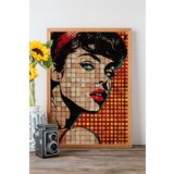 Wallity uramljena slika Popmosaıc19, 33x48 cm | ePonuda.com