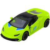 SPORTS Car Pull Back Metal Neon Green 1:43 | Shoptok.si