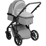 Kikka Boo kolica za bebe 3u1 Darling Premium Light Grey