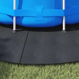 vidaXL Okrogli pokrov za bazen Črn Polietilen Ø 458 cm | Shoptok.si