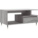  The Living Store Klubska mizica siva sonoma 90x49x45 cm inženirski les - Klubska Mizica, (21502190) | Shoptok.si