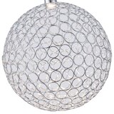  LED luster na sajli PERFORATO LED/6,3W/230V 3000K, sjajni hrom, prečnik 25 cm | Eponuda.com