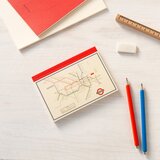 Rex London A6 bilježnica 60 str. Heritage Tube Map – | shoptok.hr