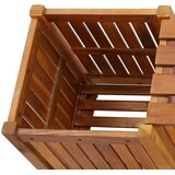  Vrtna klupa s 2 sadilice 150x30x40 cm masivno bagremovo drvo | shoptok.hr