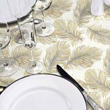 Douceur d intérieur Povoščen namizni prt ø 160 cm Plumina – | Shoptok.si