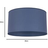  duolla - univerzalni abažur roller E27, prečnika 40 cm, plave boje | Eponuda.com