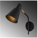 Opviq Zidna lampa SIVANI CRNA, metalna 14 x 36 x 40 cm, E27 W41, Sivani - MR-664 | shoptok.hr
