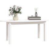  Klubska mizica bela 110x55x45 trdna borovina, (20711368) | Shoptok.si