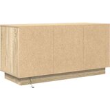 TV ormarić s LED svjetlima boja hrasta sonome 100x41x50 cm | shoptok.hr