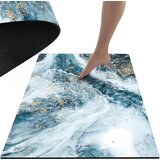  Kopalniška pralna nedrseča preproga 80x50cm modri marmor Cene